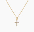 diamond cross necklace